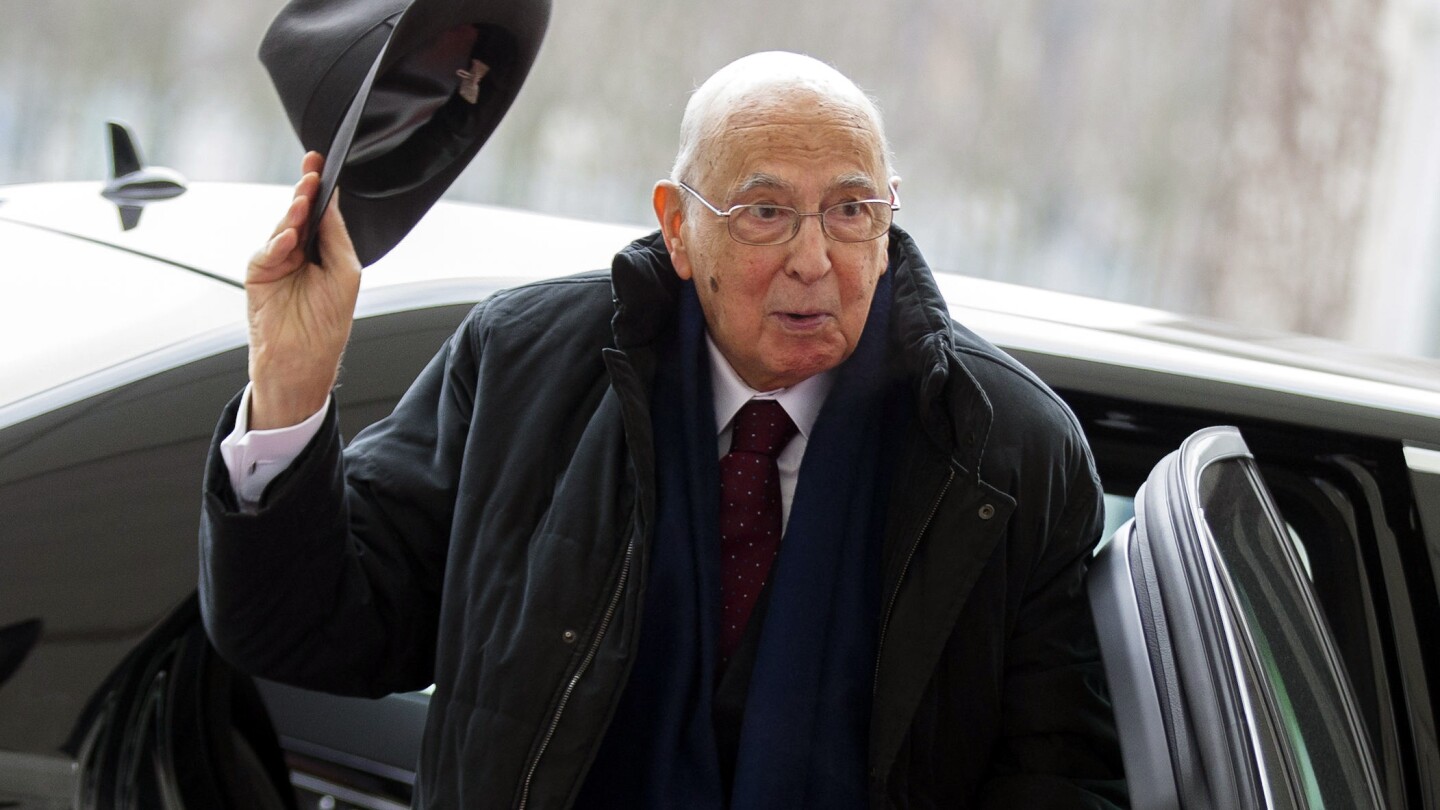 Giorgio Napolitano, former Italian president and first ex-Communist in that post, has died at 98 | AP News