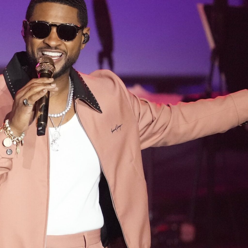 Usher to headline the 2024 Super Bowl halftime show in Las Vegas | AP News