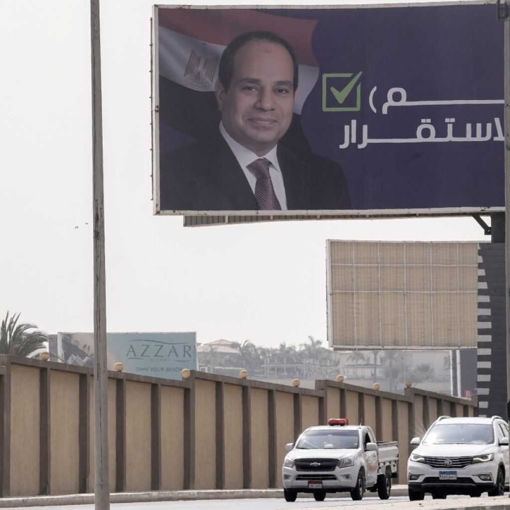 Egypt sets a presidential election for December with el-Sissi likely to stay in power until 2030 | AP News