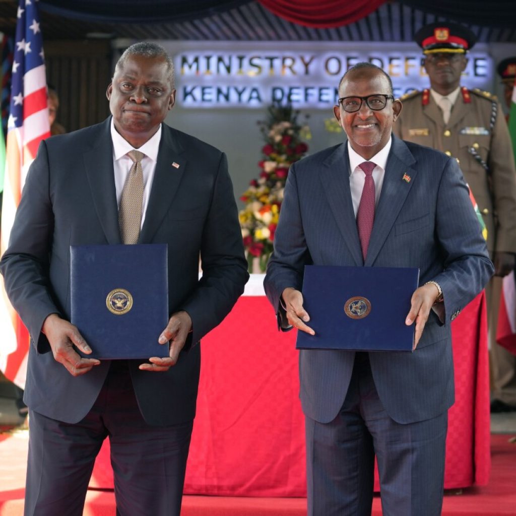 US and Kenya sign defense agreement ahead of planned Haiti deployment | AP News