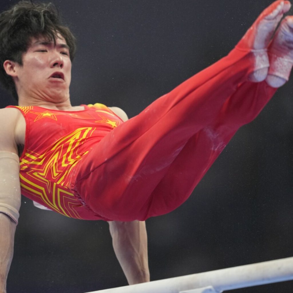 Chinese gymnast Zhang Boheng wins men’s all-around at the Asian Games. The Paris Olympics are next | AP News