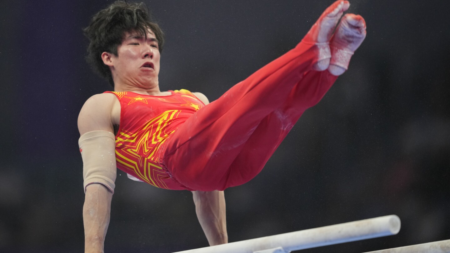 Chinese gymnast Zhang Boheng wins men’s all-around at the Asian Games. The Paris Olympics are next | AP News