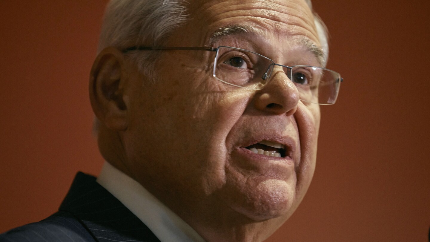 Sen. Bob Menendez will appear in court in his bribery case as he rejects calls to resign | AP News