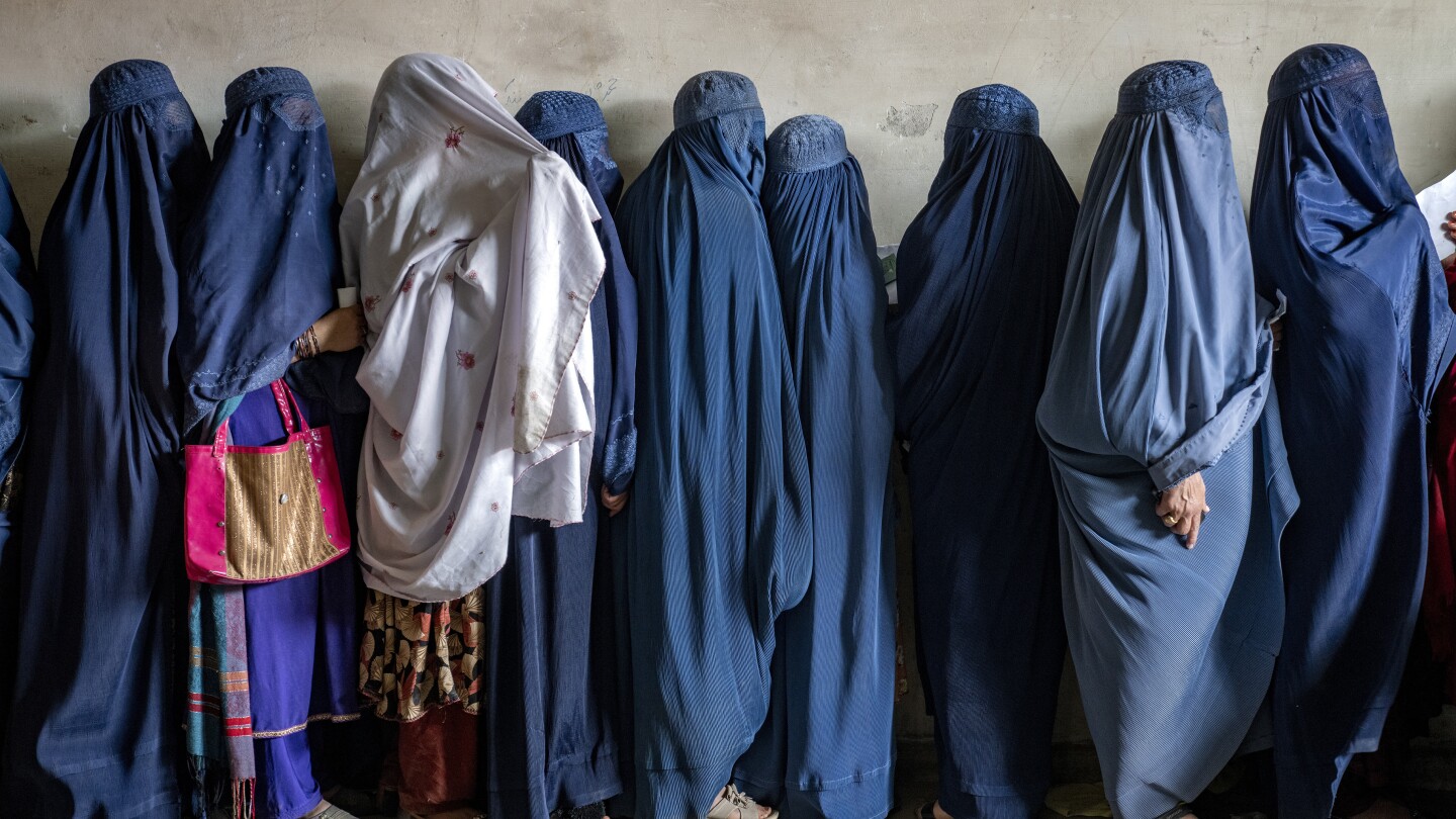 As mental health worsens among Afghanistan’s women, the UN is asked to declare ‘gender apartheid’ | AP News