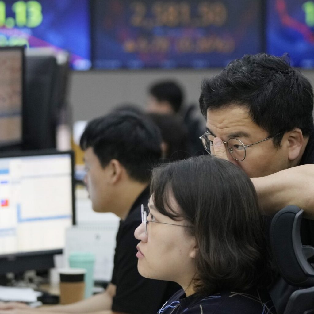 Stock market today: Asian shares fall over China worries, Seoul trading closed for a holiday | AP News