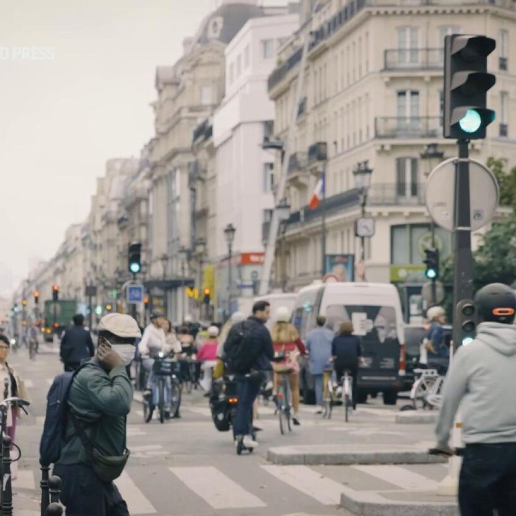 Paris is seeing a new kind of road rage: Bike-lane traffic jams | AP News