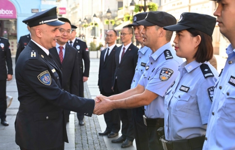 Zajedničke patrole kineske i srpske policije u Beogradu, Novom Sadu i Smederevu