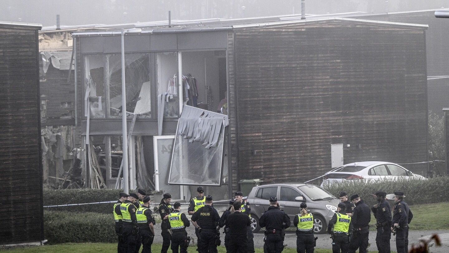 3 killed in shootings and an explosion as deadly violence continues in Sweden | AP News