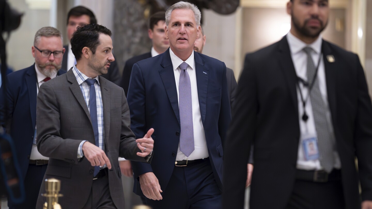 McCarthy rejects Senate spending bill while scrambling for a House plan that averts a shutdown | AP News