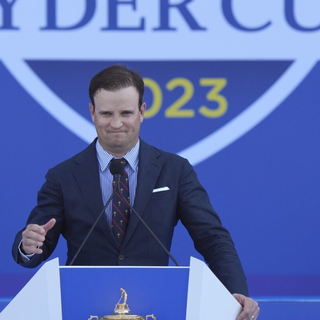 The Ryder Cup is finally here. US skipper Zach Johnson says it’s time to let the thoroughbreds loose | AP News