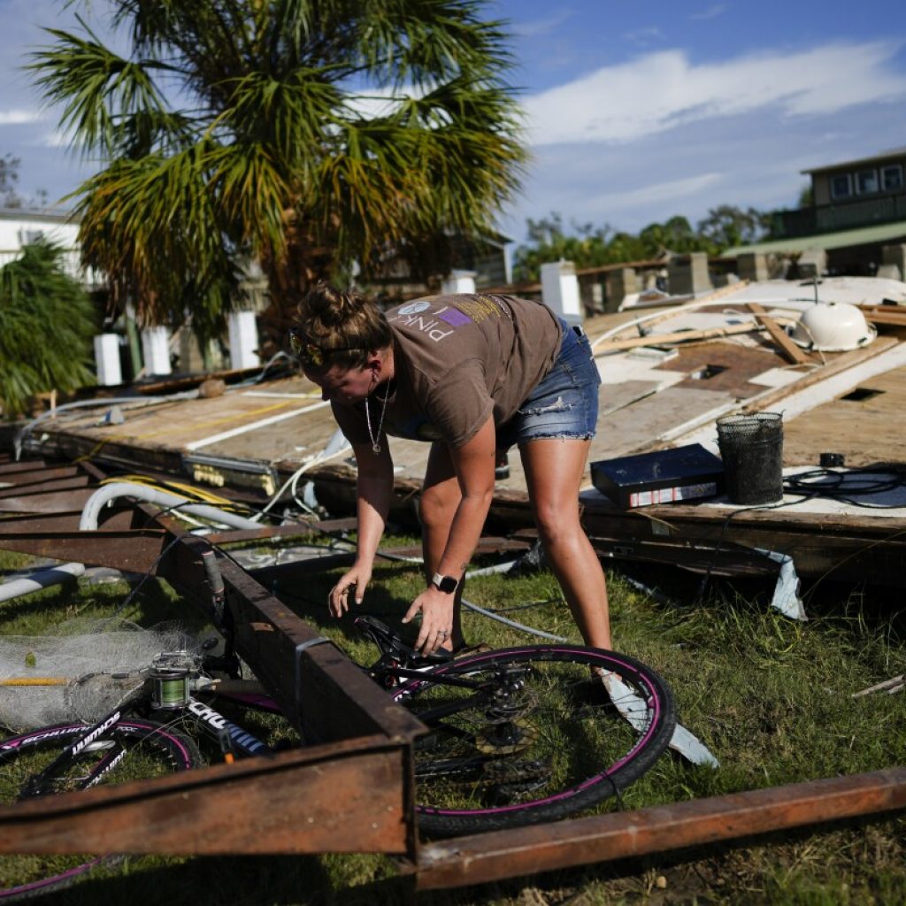 Residents return to find homes gone, towns devastated in path of Idalia | AP News