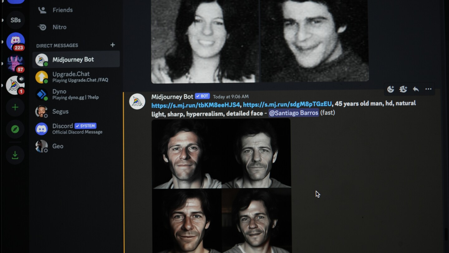 AI project imagines adult faces of children who disappeared during Argentina’s military dictatorship | AP News