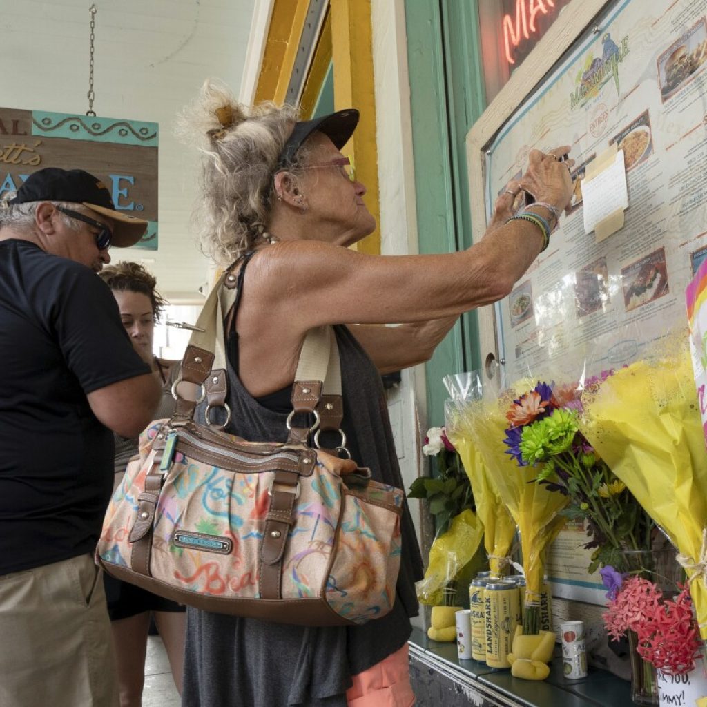 For at least a day, all the world is ‘Margaritaville’ in homage to Jimmy Buffett | AP News