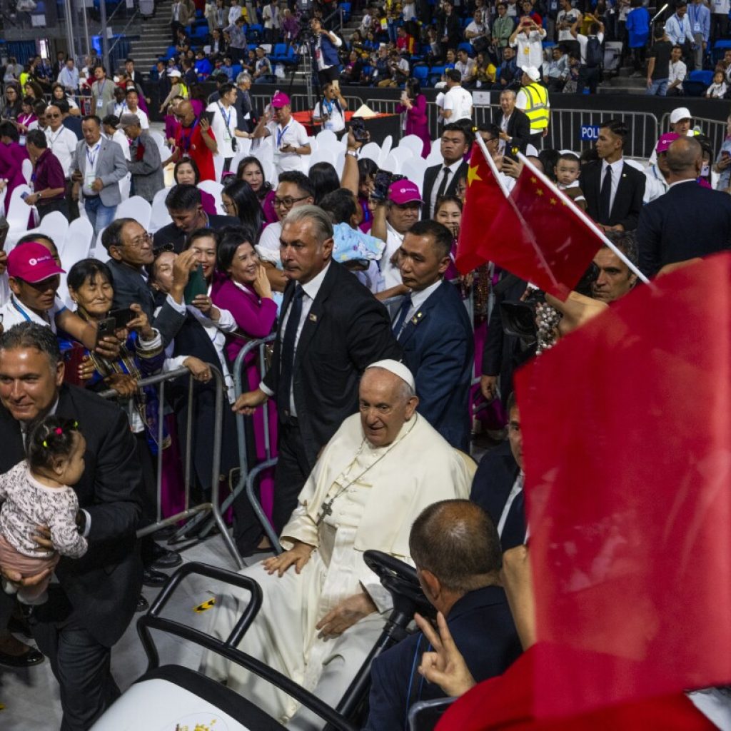 Francis opens clinic on 1st papal visit to Mongolia. He says it’s about charity not conversion | AP News