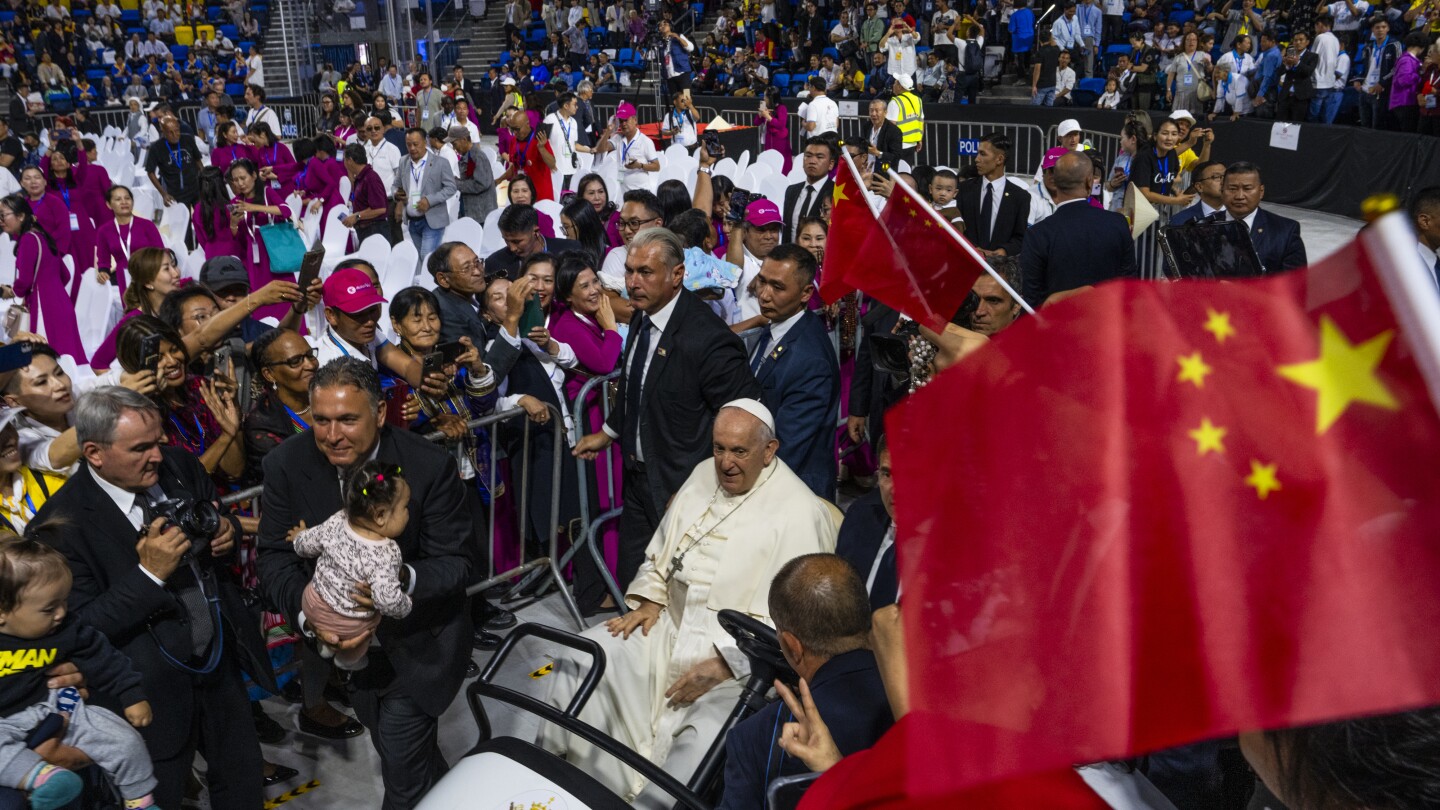 Francis opens clinic on 1st papal visit to Mongolia. He says it’s about charity not conversion | AP News