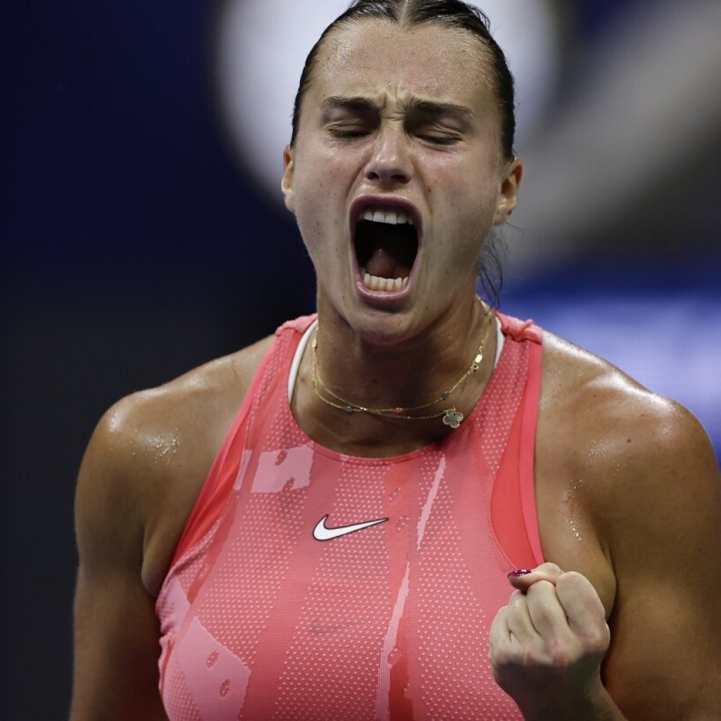 Aryna Sabalenka is about to be No. 1 in the WTA rankings. She could be the new US Open champ, too | AP News