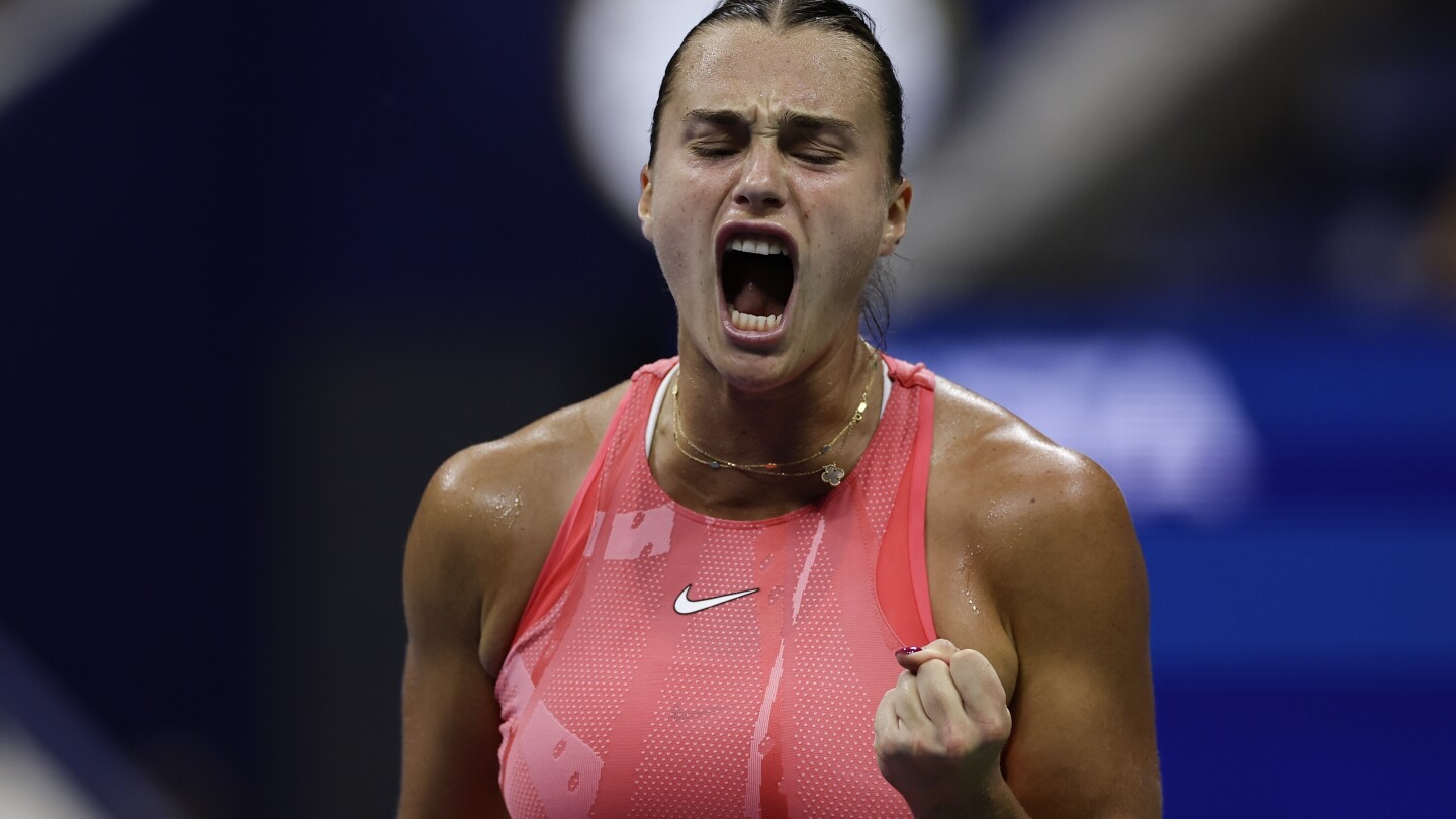 Aryna Sabalenka is about to be No. 1 in the WTA rankings. She could be the new US Open champ, too | AP News