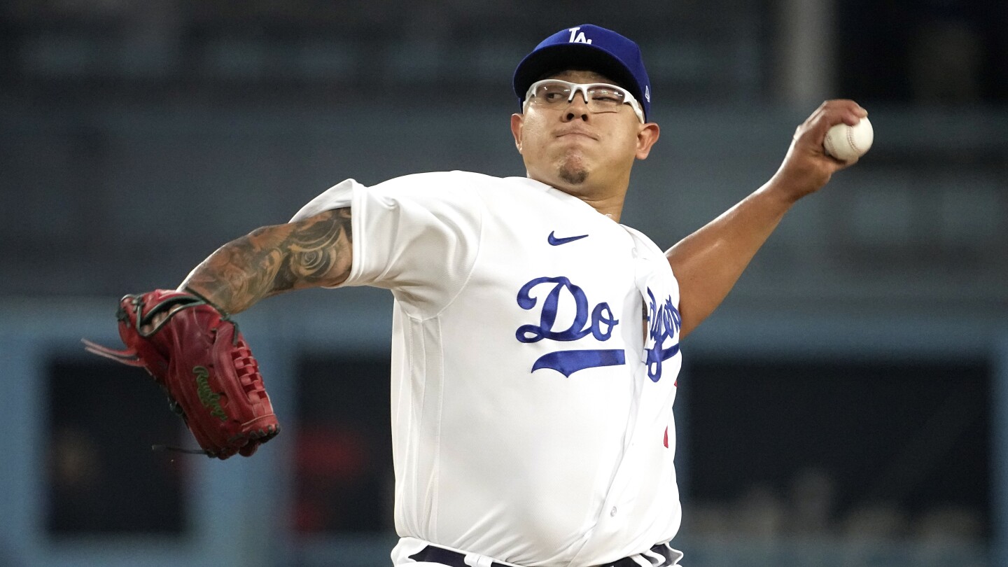 Dodgers pitcher Julio Urías arrested near Los Angeles stadium where Messi was playing MLS game | AP News