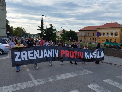 Zrenjanin: U petak, 8. septembra 17. protest protiv nasilja