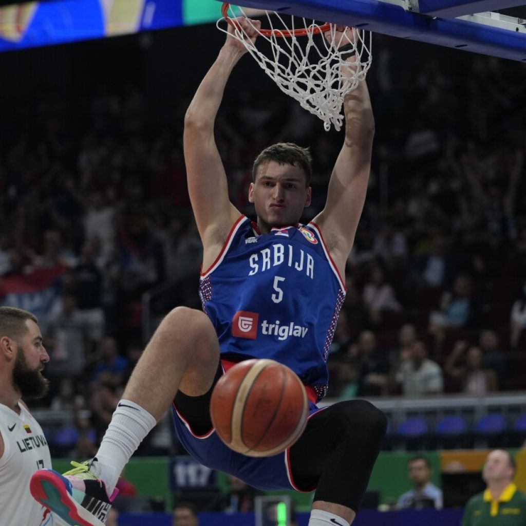 Serbia moves into World Cup semifinals by beating Lithuania, which had just topped the U.S. | AP News