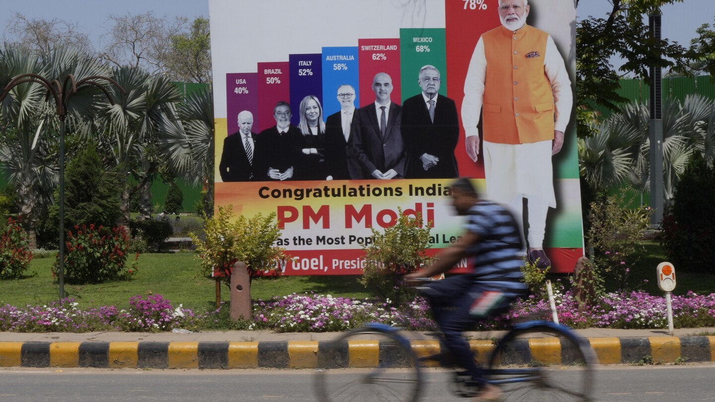 India’s prime minister uses the G20 summit to advertise his global reach and court voters at home | AP News