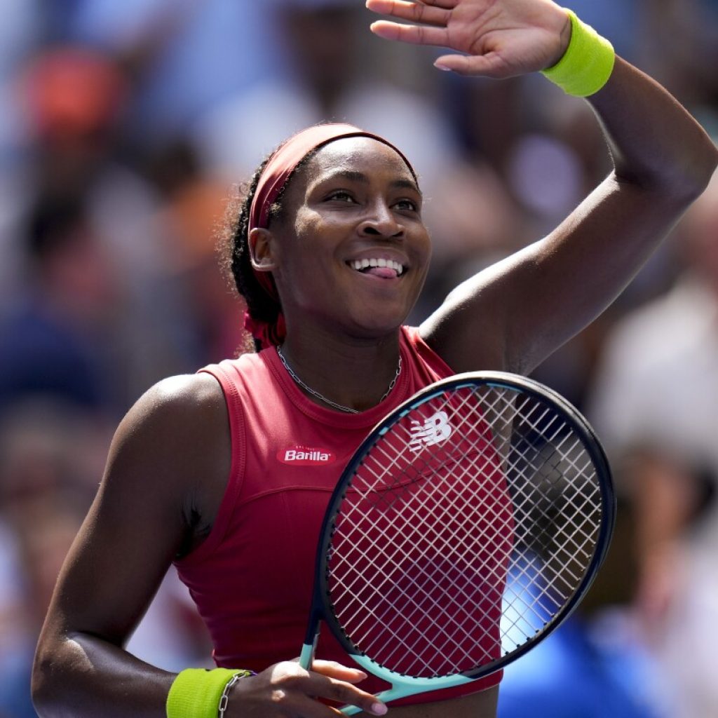 Coco Gauff reaches her first US Open semifinal at 19. Ben Shelton gets to his first at 20 | AP News