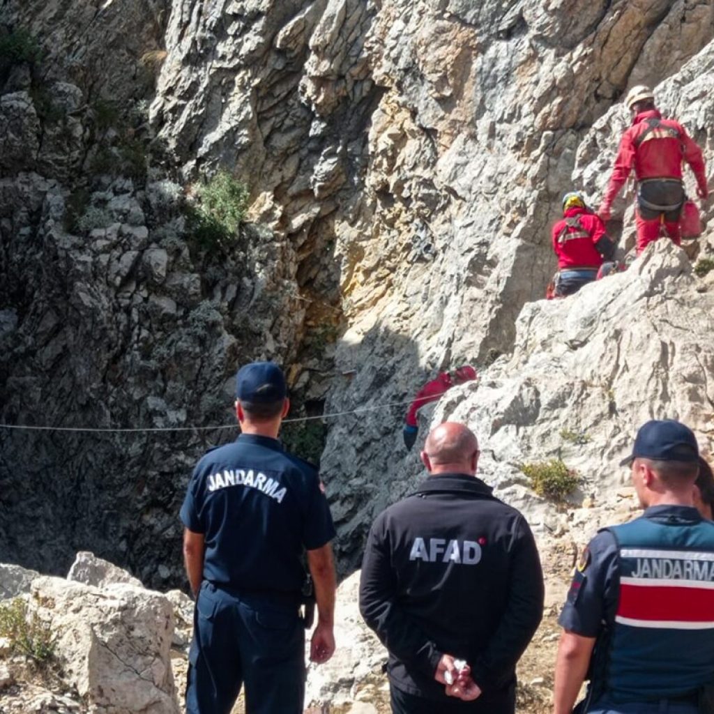 Rescue efforts are underway for an American caver who fell ill while exploring a deep cave in Turkey | AP News