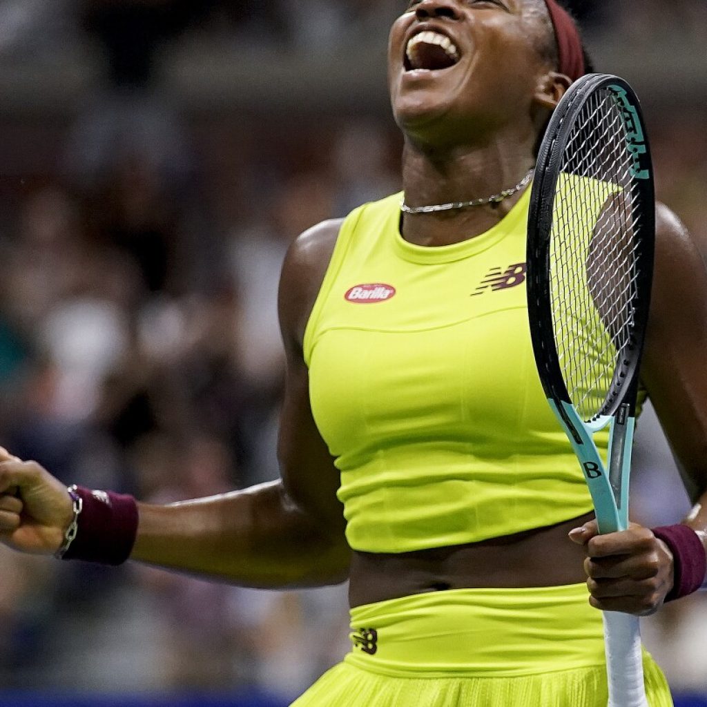 US Open: Coco Gauff makes her way to her first final | AP News