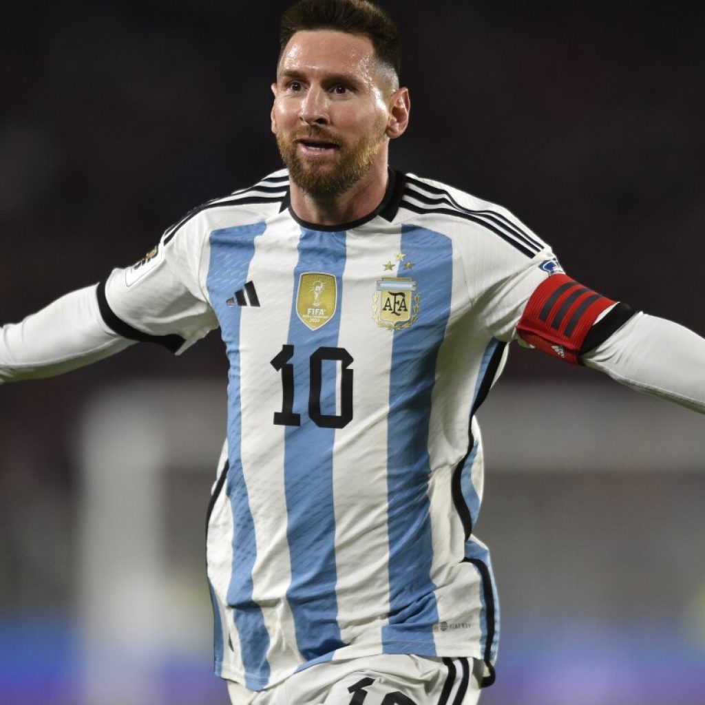 Messi scores from a free kick to give Argentina 1-0 win in South American World Cup qualifying | AP News