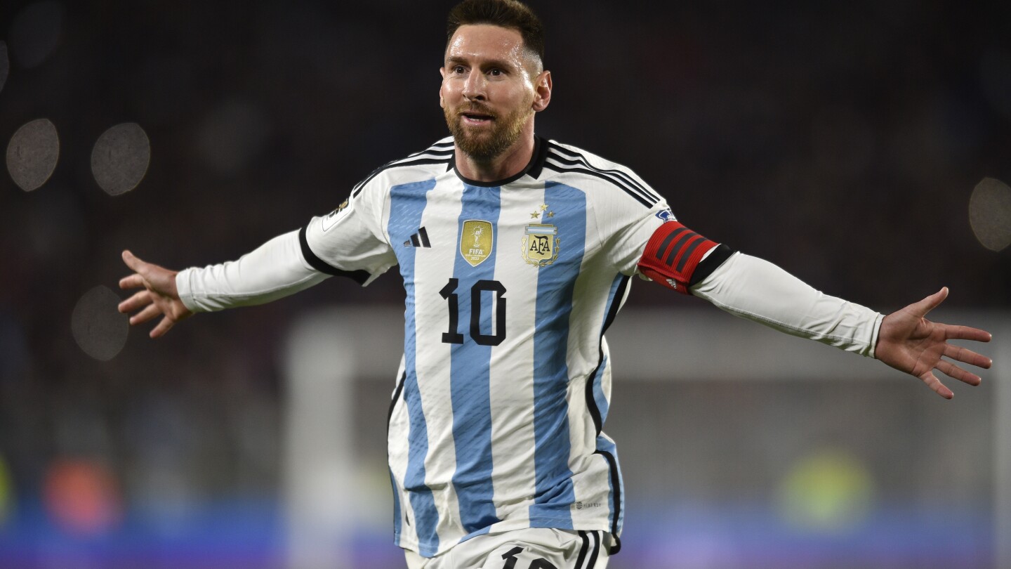 Messi scores from a free kick to give Argentina 1-0 win in South American World Cup qualifying | AP News