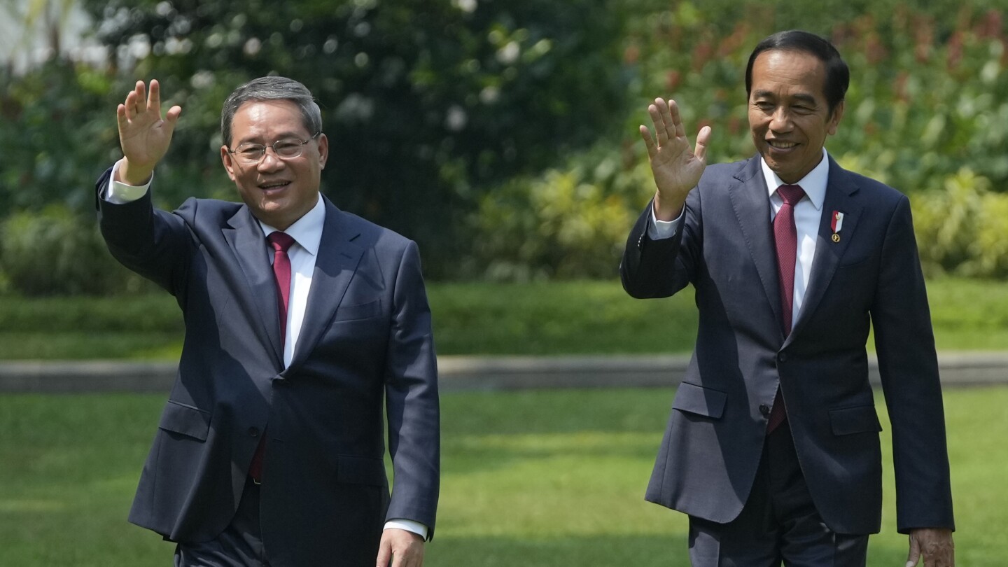 Indonesia says China has pledged $21B in new investment to strengthen ties | AP News