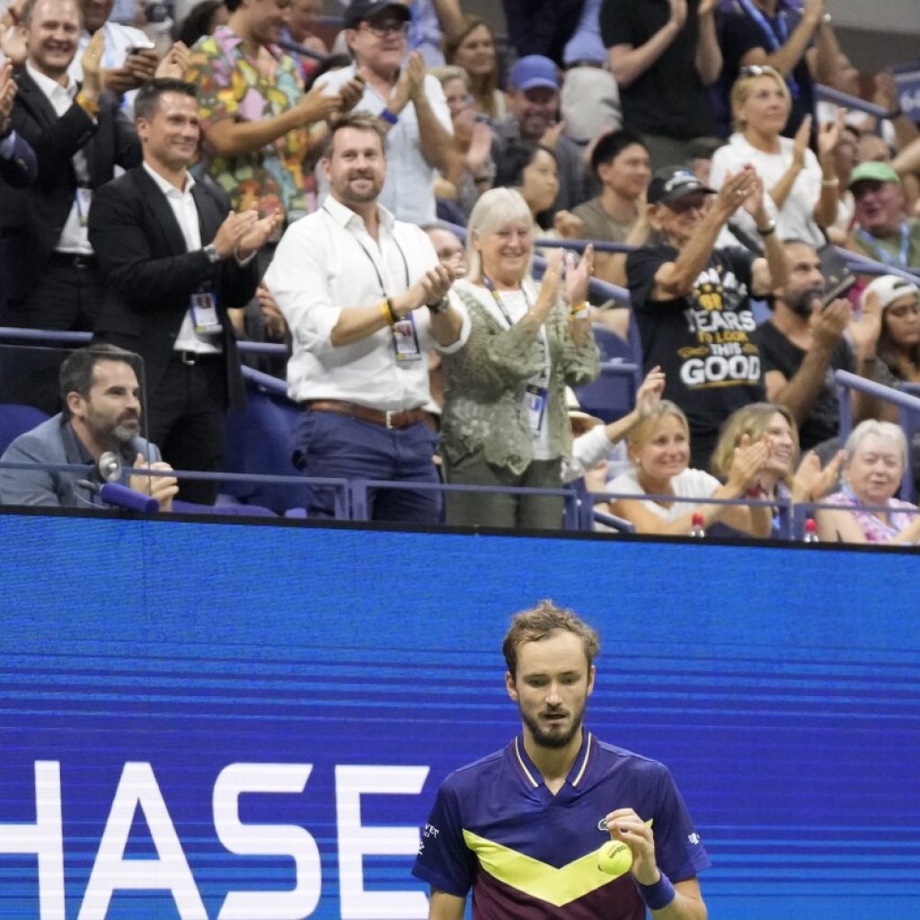 Novak Djokovic and Daniil Medvedev meet again in the US Open men’s final | AP News