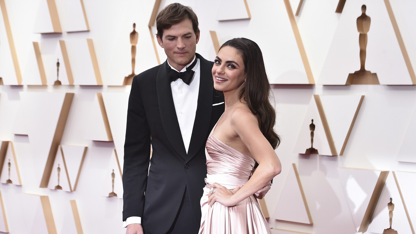 Ashton Kutcher and Mila Kunis apologize for ‘pain’ their letters on behalf of Danny Masterson caused | AP News