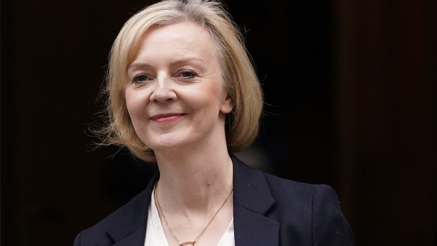 Former British Prime Minister Liz Truss has a book coming out next spring | AP News