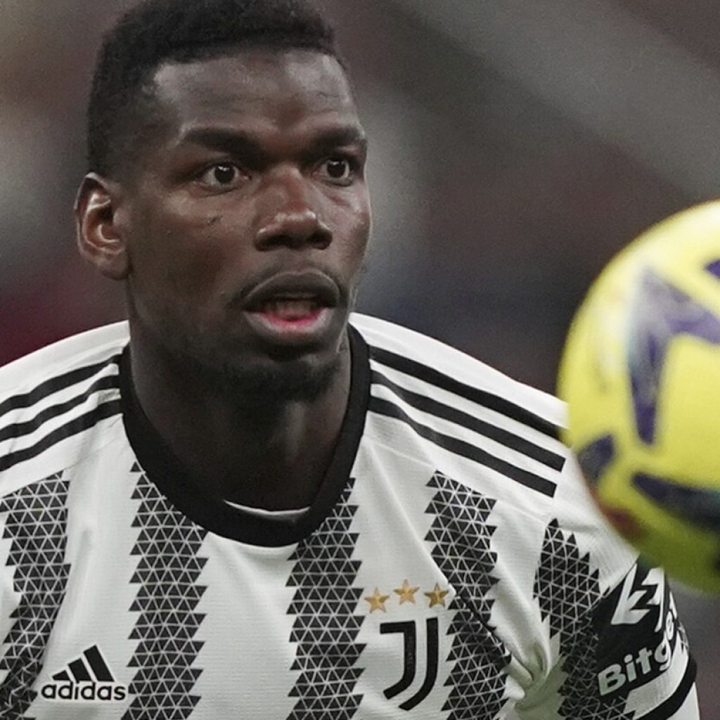 Juventus midfielder Paul Pogba tests positive for testosterone. He risks 4-year ban | AP News