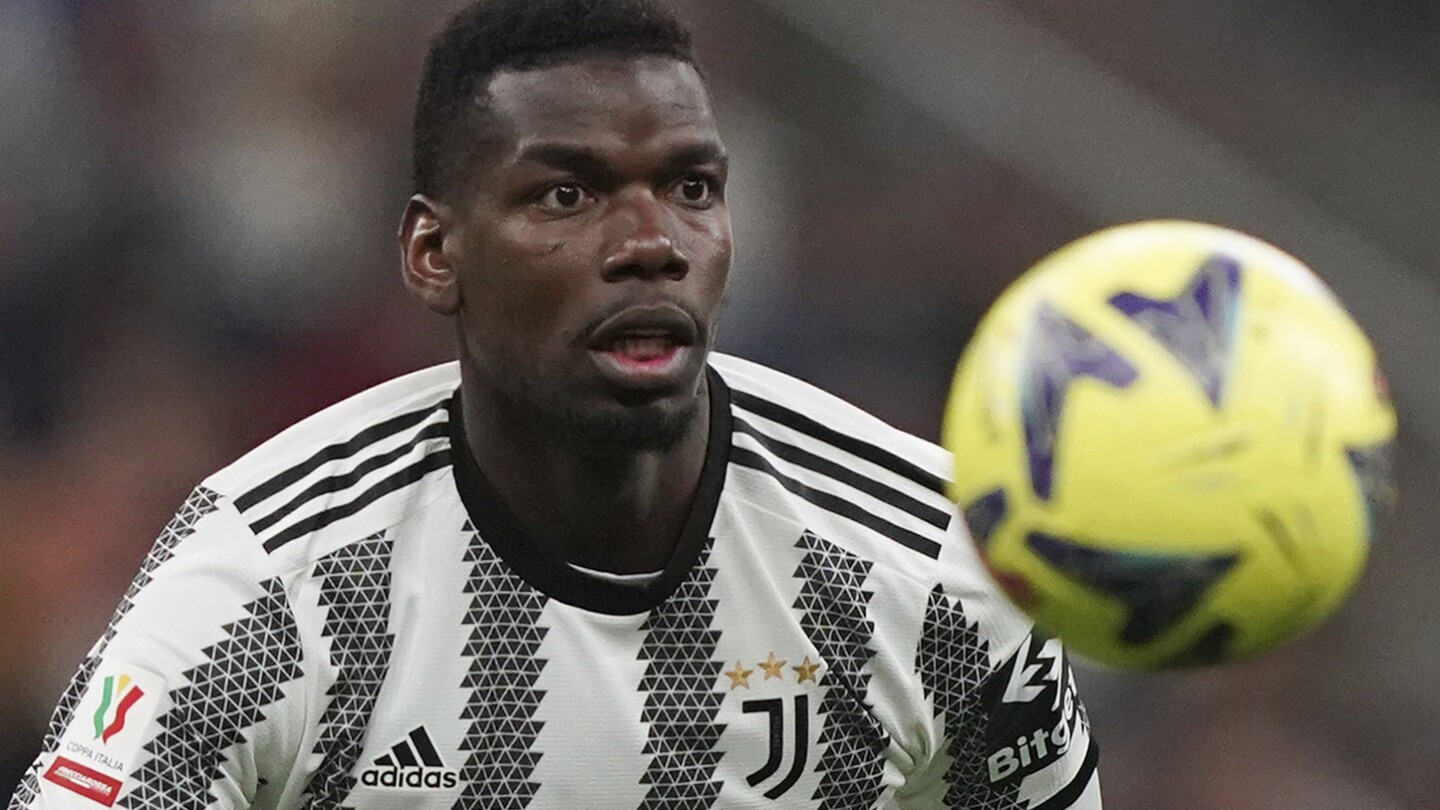 Juventus midfielder Paul Pogba tests positive for testosterone. He risks 4-year ban | AP News