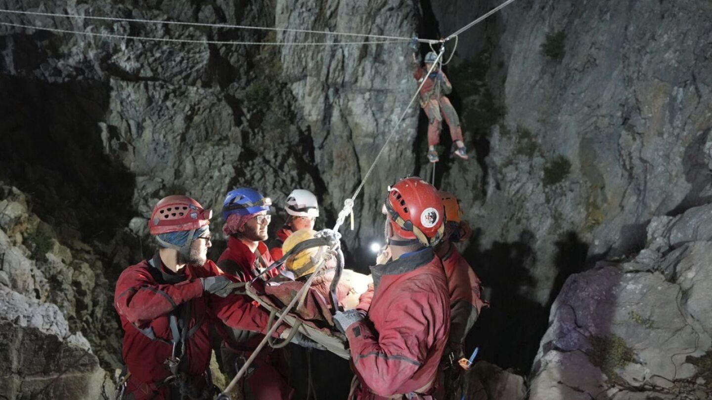 American researcher doing well after rescue from a deep Turkish cave, calling it a ‘crazy adventure’ | AP News