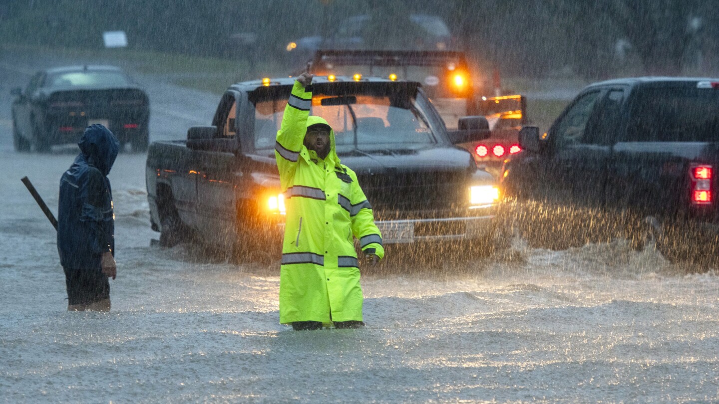 Heavy rain brings flash flooding in Massachusetts and Rhode Island | AP News