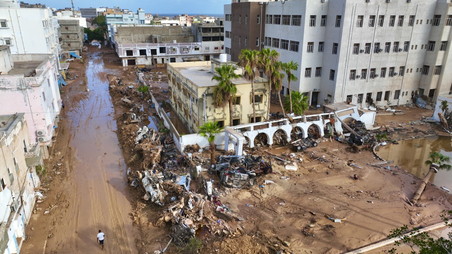 Cyclone that devastated Libya is latest extreme event with some hallmarks of climate change | AP News