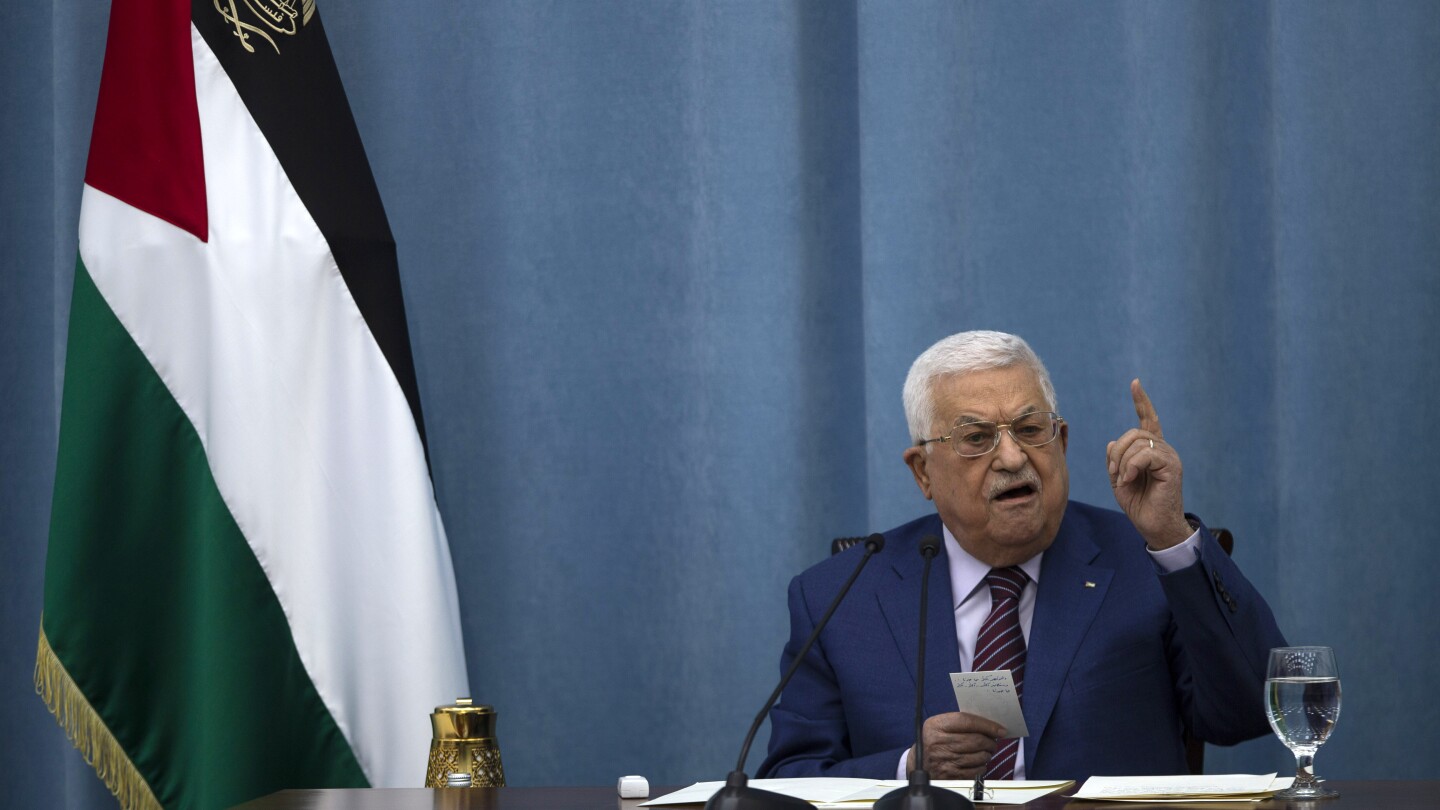 Palestinian Authority lashes out at renowned academics who denounced president’s antisemitic remarks | AP News