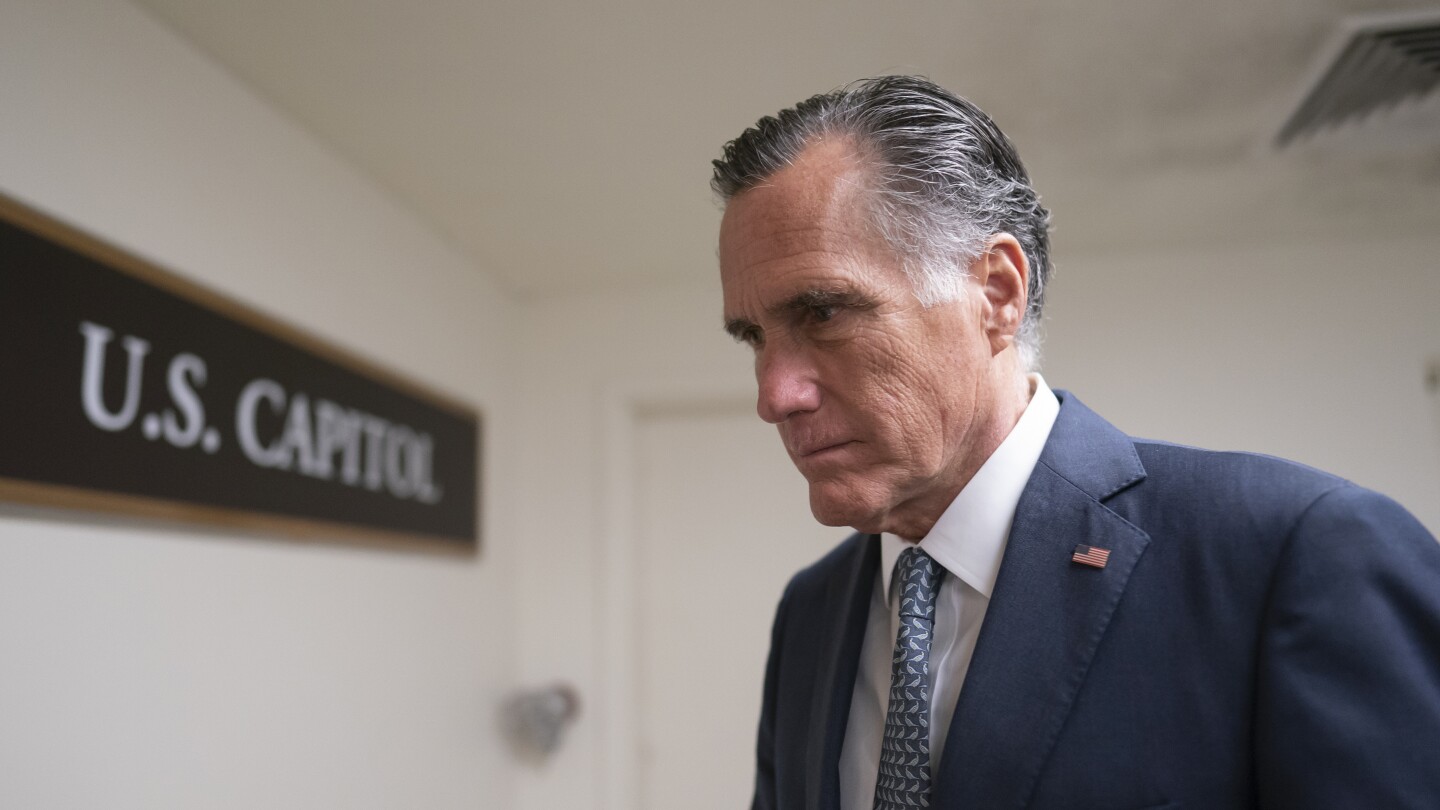 Utah GOP Sen. Mitt Romney, former presidential candidate and governor, won’t seek reelection in 2024 | AP News