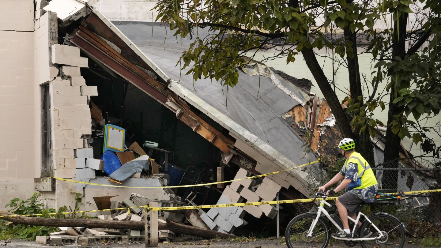 New England has been roiled by wild weather including a likely tornado. Next up is Hurricane Lee | AP News