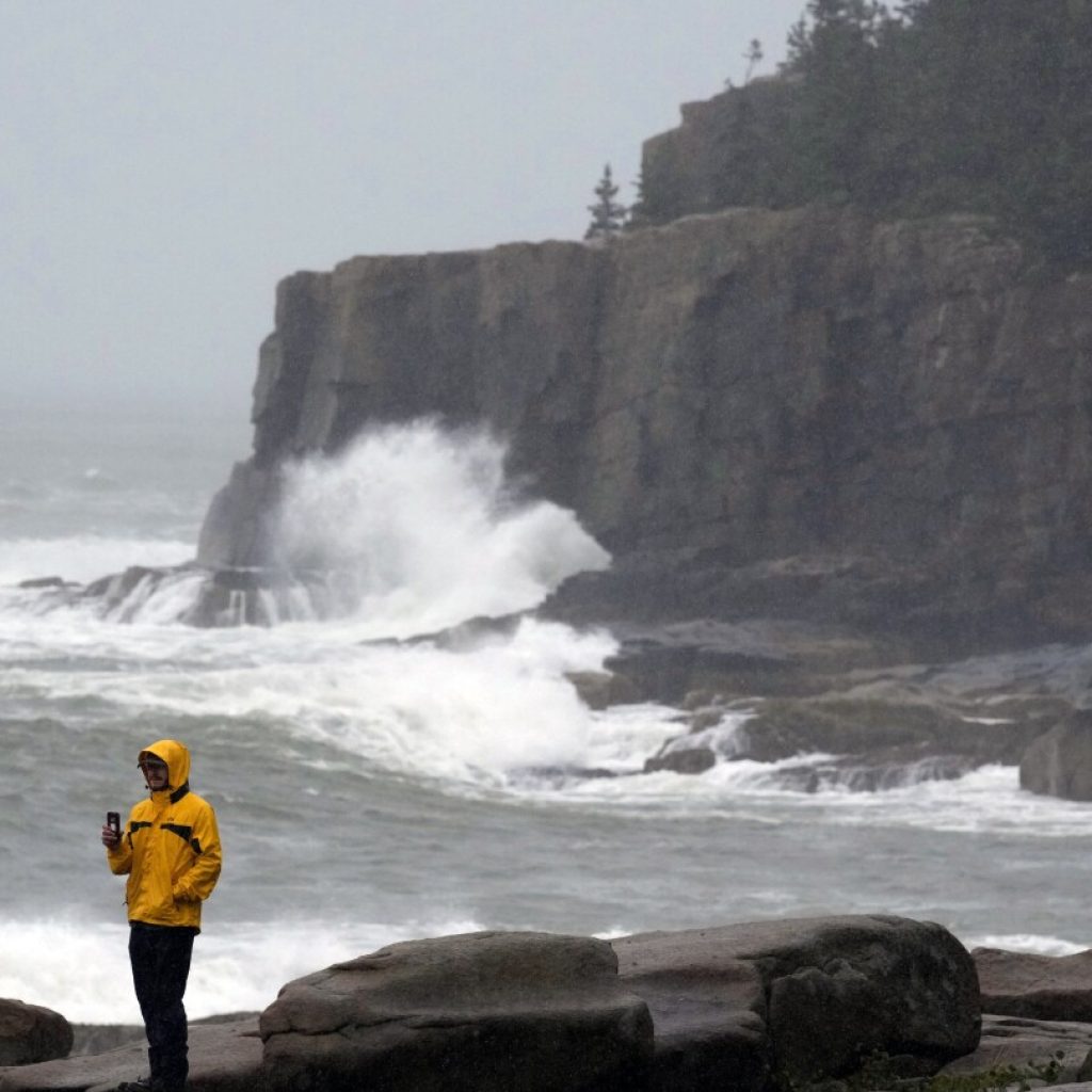 Atlantic storm Lee delivers high winds and rain before forecasters call off warnings in some areas | AP News