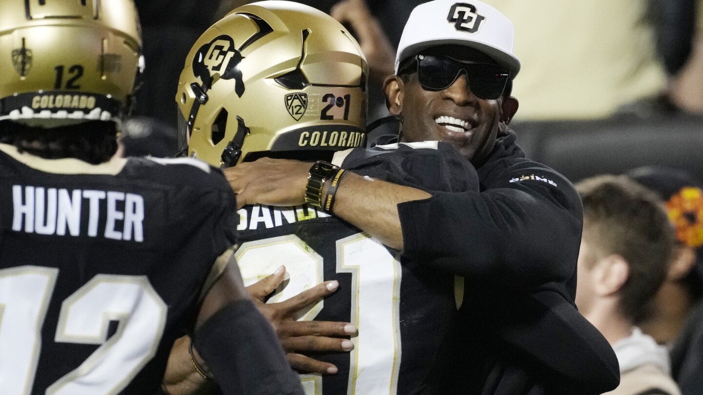 Shedeur Sanders sparks No. 18 Colorado to thrilling 43-35 win over Colorado State in 2 OTs | AP News