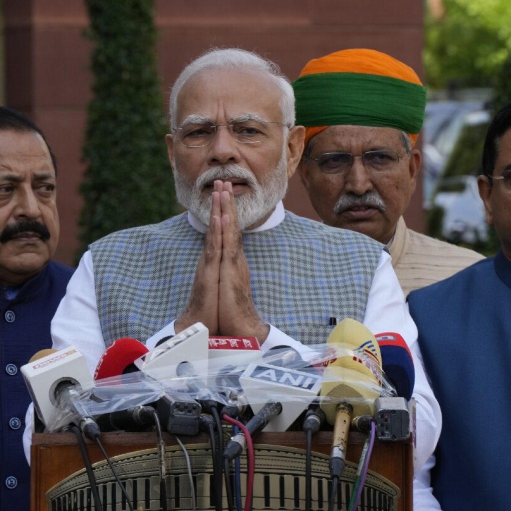 Indian lawmakers attend their last session before moving to a new Parliament building | AP News