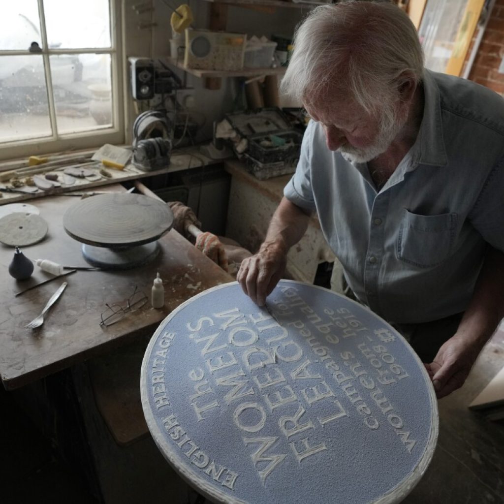 Making a mark: London’s historic blue plaques seek more diversity as 1,000th marker is unveiled | AP News