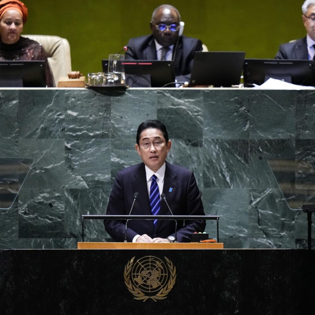 Japan’s Kishida, at UN, tries to get the global nuclear disarmament effort back on track | AP News