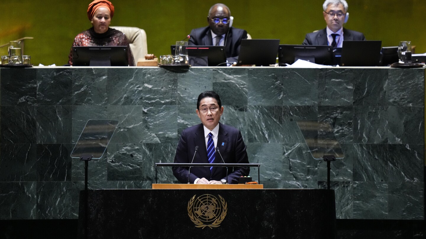 Japan’s Kishida, at UN, tries to get the global nuclear disarmament effort back on track | AP News