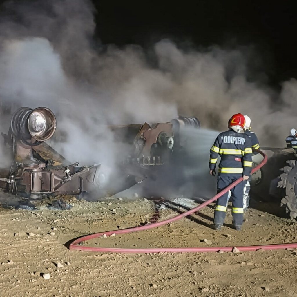 Gas explosion and fire at highway construction site in Romania kills 4 and injures 5 | AP News