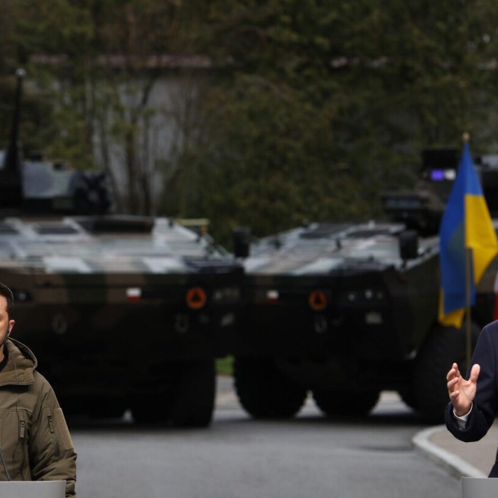 Poland done sending arms to Ukraine, leader says, as trade dispute escalates | AP News